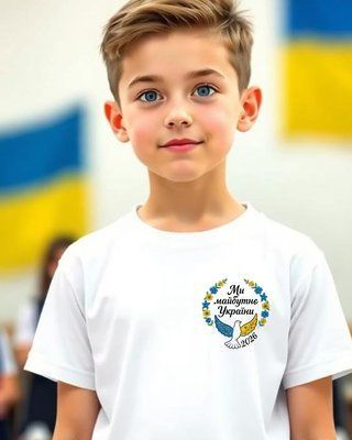 Футболка для школи або садочка. Ми майбутнє України 13.. фото