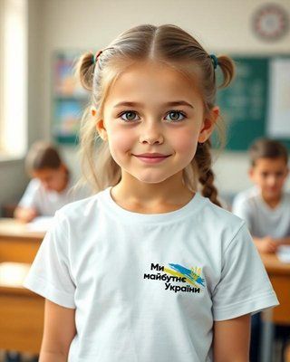 Футболка Майбутнє україни за нами 13.. фото