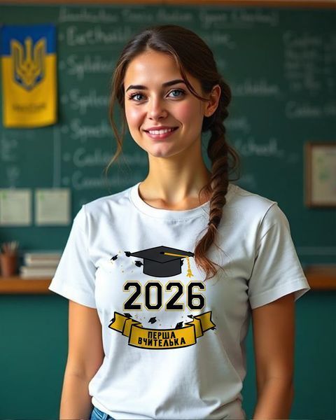 Футболка для школи або садочка. Випускник 2026 13.. фото