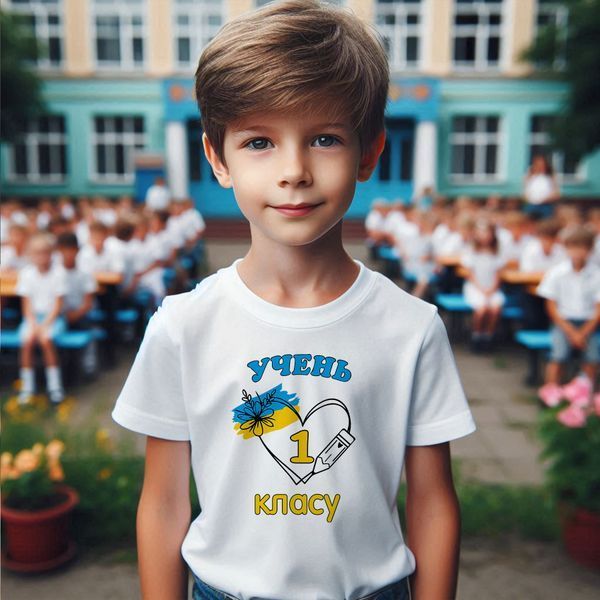 Футболка Учениця 1 класу 13.. фото
