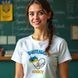 Футболка Учениця 1 класу 13.. фото 3