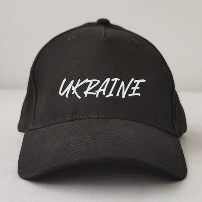 Чорна кепка Ukraine 676754534 фото