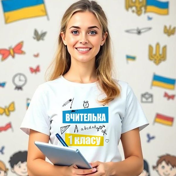 Футболка учень 1 класу 13Б фото