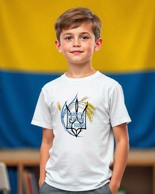 Футболка для школи або садочка. Майбутнє України за нами 13.. фото