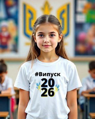 Футболка для школи або садочка. Випуск 2026 13.. фото