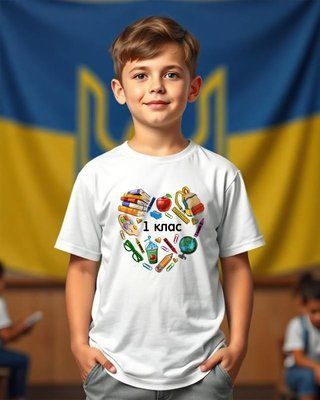 Футболка  1 клас 13.. фото
