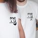 Парні футболки Me+u 12м фото 1
