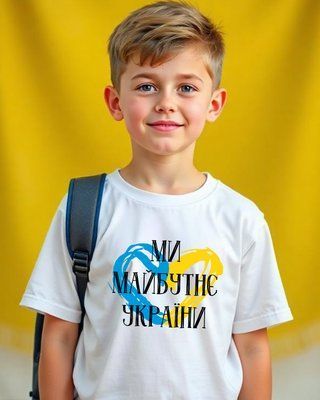 Футболка для школи або садочка. Ми майбутнє України 13.. фото
