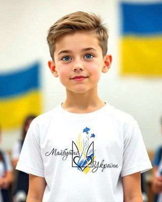 Футболка Майбутнє україни  13.. фото