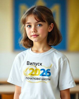 Футболка для школи або садочка. Випуск 2026 початкової школи 13.. фото