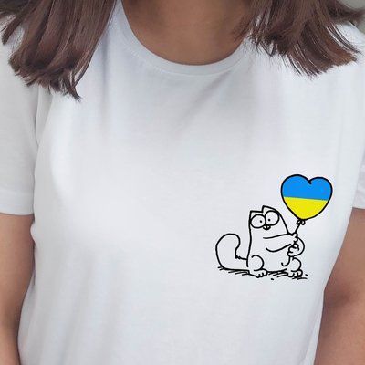 Футболка біла: Сучасний герб 8700580 фото
