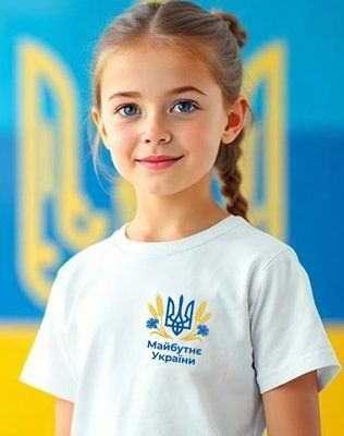 Футболка для школи або садочка. Ми майбутнє України 13.. фото