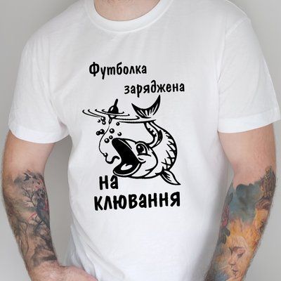Футболка заряджена на клювання 4-0 фото